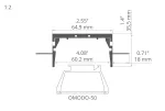 Profil Led RAM-TEK-50 3m KLUŚ