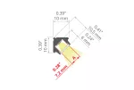 Profil LED PIKO-45 3m lakier biały KLUŚ