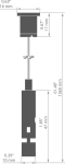 Zestaw Mocowań RD-2 czarny KLUŚ