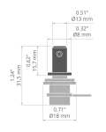 Zawieszka FI-8-LIN-BOX-Z KLUŚ