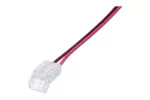 Złączka do taśmy LED Hippo-M Max SMD/COB  mono 8mm taśma-przewód 15cm 5A