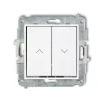 MINI Mechanizm łącznika zwierny żaluzjowego biały