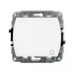 TREND Mechanizm łącznika zwierny dzwonek podświetlanego biały