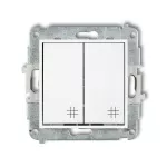 MINI Mechanizm łącznika podwójnego krzyżowego biały mat