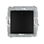 ICON Mechanizm łącznika dwubiegunowego czarny mat