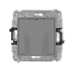 ICON Mechanizm wypustu kablowego szary mat
