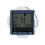 ICON Mechanizm uniwersalnego elektronicznego tygodniowego regulatora temperatury (podświetlenie niebieskie)  navy blue