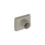 Zaślepka z wypustem fi 18 mm do puszki natynkowej pojedynczej PUK-1 / PUZ-1 taupe