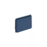 Zaślepka pełna do puszki natynkowej pojedynczej PUK-1 / PUZ-1 navy blue