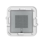 ICON Mechanizm głośnika Bluetooth, srebrny metalik