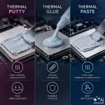 Qoltec Profesjonalna pasta termoprzewodząca 11 W/m-K | 2g | Szara