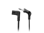 KABEL ZASILAJĄCY EURO (RADIOWY) CEE 7/16->IEC 320 C7 3M KĄTOWY VDE CZARNY LANBERG