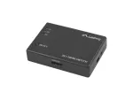 SWITCH VIDEO LANBERG 3X HDMI CZARNY + PORT USB-C + PILOT V2