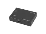 SWITCH VIDEO LANBERG 3X HDMI CZARNY + PORT USB-C + PILOT V2