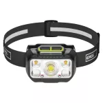 Latarka czołowa LED, 550 lm, Li-Pol 1000 mAh ładowalna / 3× AAA