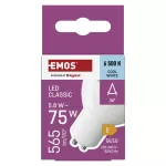 Żarówka LED Classic MR16 / GU10 / 5,8 W (75 W) / 565 lm / zimna biel