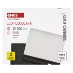Naświetlacz LED TAMBO EVO, 100 W, 10 000 lm, IP65, czarny