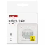Czujnik ruchu PIR IP20 500W, biały