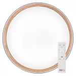 Oprawa LED do montażu natynkowego ILVI, okrągła, 45 W, regulacja jasności + CCT, czarna +