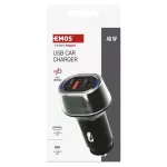 Ładowarka samochodowa USB PD/QC 48 W
