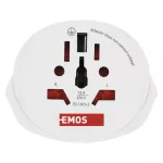 Adapter podróżny do Europy Centralnej biały