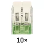 Złączka dźwigniowa boczna 4 mm2, 10 szt
