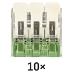Złączka dźwigniowa boczna 4 mm2, 10 szt