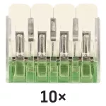 Złączka dźwigniowa boczna 4 mm2, 10 szt