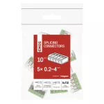 Złączka dźwigniowa boczna 4 mm2, 10 szt