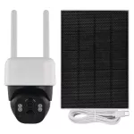 GoSmart Kamera zewnętrzna IP-1200 WASP z WiFi, akumulatorem i panelem solarnym