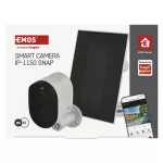 GoSmart Kamera zewnętrzna IP-1150 SNAP z WiFi, akumulatorem i panelem solarnym