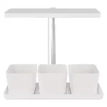 Lampa LED GROW do uprawy roślin 7 W, timer, ściemnialna, biała