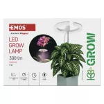 Lampa LED GROW do uprawy roślin 8 W, timer, ściemnialna, biała