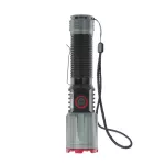 Latarka metalowa LED 1200 lm, 2200 mAh, ładowalna