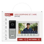 Wideodomofon zestaw EM-04Z 2WIRE