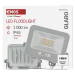 Naświetlacz LED GLARO 10W, biały, IP65, 1000 lm, neutralna biel