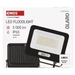 Naświetlacz LED GLARO 50W, czarny, IP65, 5000 lm, neutralna biel