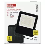 Naświetlacz LED VISIO 100 W czarny neutralna biel