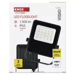 Naświetlacz LED VISIO 10W czarny neutralna biel