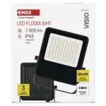 Naświetlacz LED VISIO 50 W czarny neutralna biel