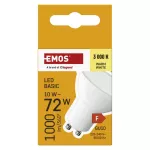 Żarówka LED Basic MR16 / GU10 / 10 W (72 W) / 1000 lm / ciepła biel