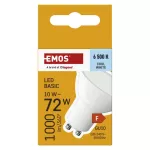 Żarówka LED Basic MR16 / GU10 / 10 W (72 W) / 1000 lm / zimna biel