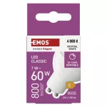 Żarówka LED Classic MR16 / GU10 / 7 W (60 W) / 800 lm /neutralna biel / ściemnialna