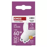 Żarówka LED Classic MR16 / GU10 / 7 W (60 W) / 800 lm /neutralna biel / ściemnialna 3x