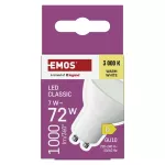 Żarówka LED Classic MR16 / GU10 / 7 W (72 W) / 1000 lm / ciepła biel
