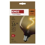 Żarówka LED DECO S123 / E27 / 4 W (16 W) / 150 lm / flame