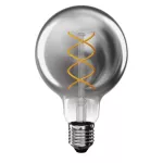 Żarówka LED DECO SMOKED G95 / E27 / 4,5 W (19 W) / 180 lm / flame