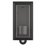 Lampa naścienna Garden MALVA, na żarówkę E27 max 15W, IP44, PIR
