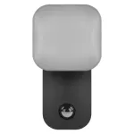 Lampa naścienna LED Garden NIKA, 20cm, ciepła biel, 12,8W, 900lm, IP44, PIR