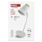 Lampa stołowa LED TARA, biała